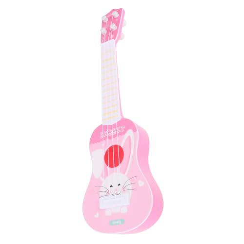 JOINPAYA Spielzeuggitarre für Kinder Mini-Instrumente Kinder spielset Kinder Ukulele Spielzeug Handgemachte Ukulele für Kinder Gitarrenmodell pädagogisches Instrumentenspielzeug Abs von JOINPAYA