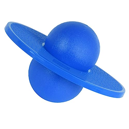 JOINPAYA Sportzubehör balancierender brettball Outdoor-Spielset Outdoor-Spielzeug für Kinder Luft Tritt Spielzeug Activity für Kinder aktivity für Kinder Übungsball Springender Ball Blue von JOINPAYA