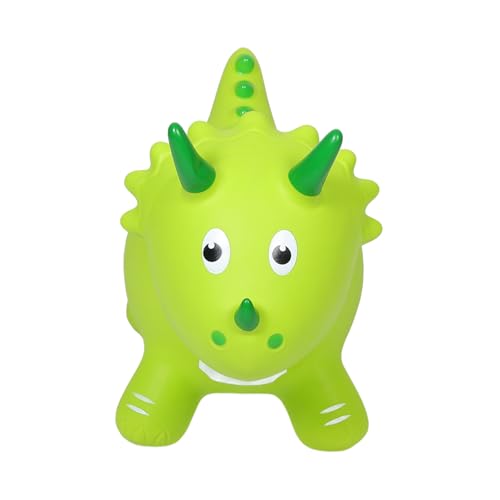 JOINPAYA Springpferd-Spielzeug Hüpfspielzeug Für Kinder Dinosaurier-schaukelpferd Hüpftier Für Kleinkinder Fahrbares Dinosaurierspielzeug Jumper-Spielzeug Kinder Reiten Auf Pferd PVC Green von JOINPAYA