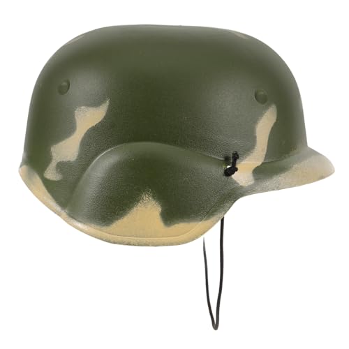 JOINPAYA Tarnhelm Kinderhelme Cosplay-helme Knieschoner Für Armeekostüme Für Kinderkostüme Fahrradhelm Kleinkind Knieschoner Kinderroller Jungenhelm Camouflage Plastik von JOINPAYA