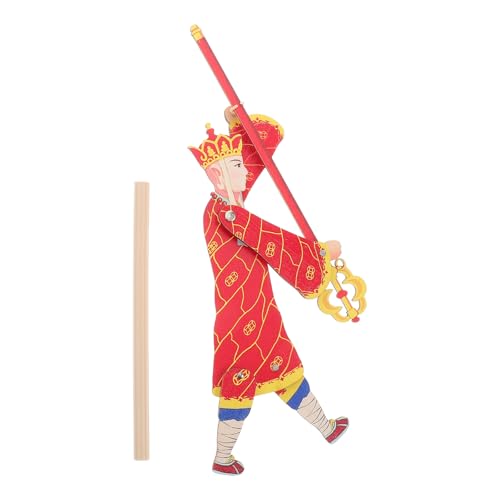 JOINPAYA Traditionelle Chinesische Schattenpuppe Altchinesische Romanfigurenpuppe Aus Holz Spielzeug Zum Geschichtenerzählen Für Aufführungen von JOINPAYA