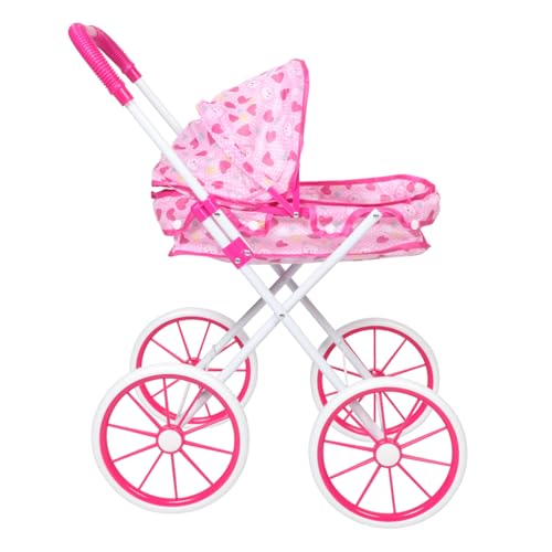 JOINPAYA Baby Puppe Kinderwagen Spielzeug Pretend Spielen Set Für Kleinkinder Puppe Jogger Kinderwagen Zubehör von JOINPAYA