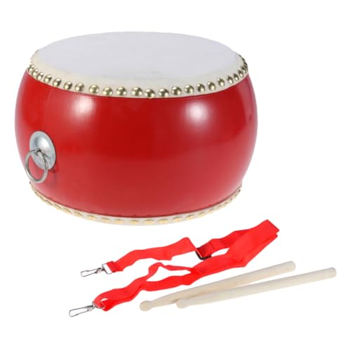 JOINPAYA Trommel Spielzeug Für Kinder Trommelspielzeug Chinesische Trommel Spielzeug Musikspielzeug Für Kleinkinder Musik-Trommel-Spielzeug Kinder Spielset Schlagzeug-Musical Bambus von JOINPAYA