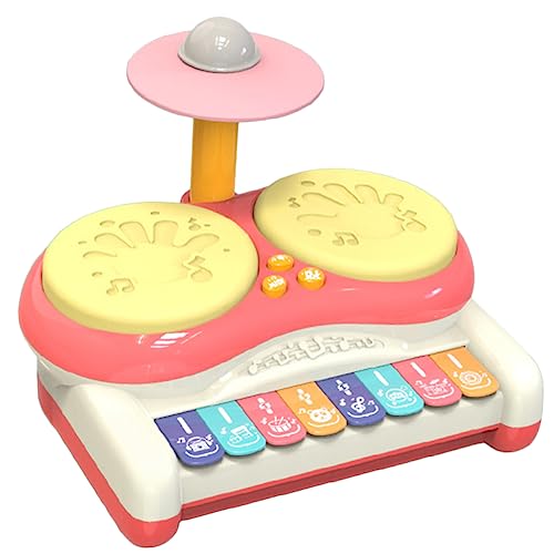 JOINPAYA Trommelinstrument Trommelspielzeug Für Mädchen Spielzeug Percussion Musikspielzeug Lernspielzeug Kinderspielzeug Musiktrommel Spielzeug Für Kinder Percussion Spielzeug von JOINPAYA