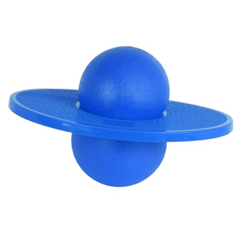 JOINPAYA Übungsball Gleichgewichtsball Kind Gymnastikball Prallen Balancierender Brettball Springball Balance-Bounce-Board Balance-Ball Mit Grip-Deck Springender Ball Blue von JOINPAYA