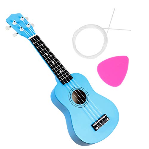 JOINPAYA Ukulele Akustische Mini-Gitarre Spielzeug Musikinstrumente Gitarre Mini-Instrumente Kinder Gitarre Blue Holz von JOINPAYA