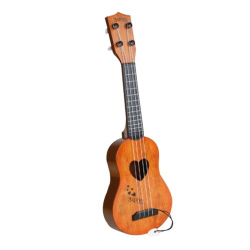 JOINPAYA Ukulele Für Kinder Mini Kinder Musikinstrumente Gitarren-Instrument-Modell Kinder Gitarre Simulationsgitarrenspielzeug Spielzeug Für Kinder Gitarreninstrument Spielzeug Plastik von JOINPAYA