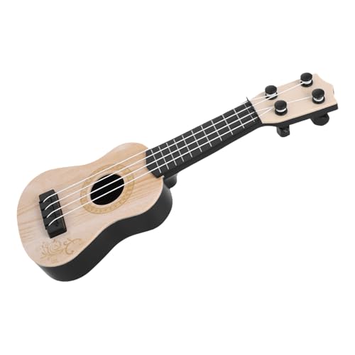 JOINPAYA Ukulele Für Musikinstrumente Aus Lernspielzeug Für Kleinkinder Ukulele Mit 4 Saiten Cremefarbe Für Jungen Und ädchen Musikalische Früherziehung von JOINPAYA