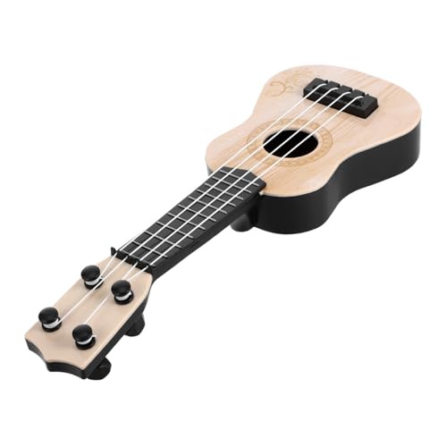 JOINPAYA Ukulele Kleinkind-Ukulele Ukulele Modell Mini-Gitarre Musikspielzeug Für Kindergitarre Gitarre Für Von 3-5 Jahren Schlagzeug Für Plastik Beige von JOINPAYA