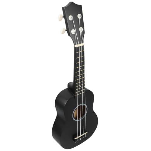 JOINPAYA Ukulele Mini-Gitarre Gitarre Musikinstrumente Gitarre Mini-Instrumente Holz Black von JOINPAYA