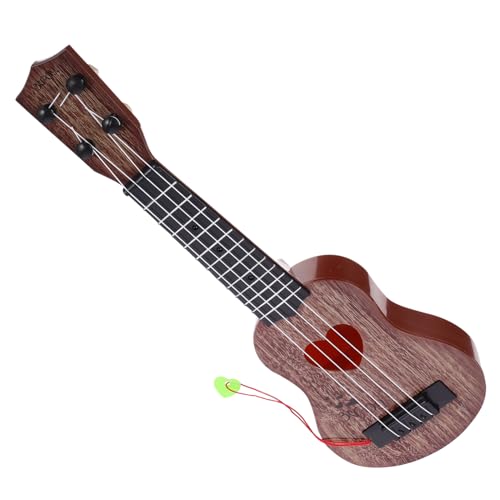 JOINPAYA Ukulele Spielzeug Kinder Spielset Kinderukulele Für Jungen Musikalisches Spielzeug Frühes Musikalisches Lernspielzeug Kinderspielzeug Minigitarre Für Kinder Ukulelen Holz Coffee von JOINPAYA