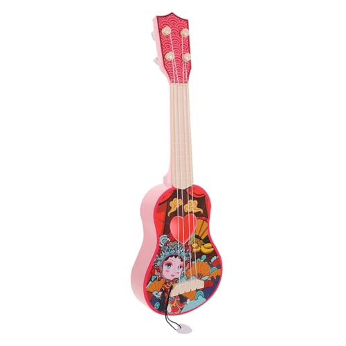 JOINPAYA Ukulele Spielzeug Simulations-Ukulele Musikalisches Lernspielzeug für Kinder Kleinkind-Ukulele Ukulele-Spielzeug Kind kleine Ukulele Ukulele-Modell für Kleinkinder Plastik von JOINPAYA