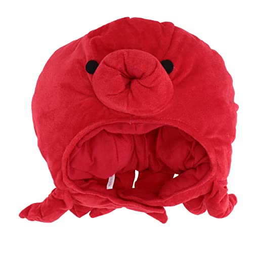 JOINPAYA Verstellbare Rote Octopus Kopfbedeckung Lustige Cosplay ütze Aus üsch Cartoon Accessoire Für Fotos Und Kreative Kostüme Ideal Für Und Erwachsene JOINPAYA Verstellbare Rote Octopus Kopfbedeckung Lustige Cosplay ütze Aus üsch Cartoon Accessoire Für Fotos Und Kreative Kostüme Ideal Für Und Erwachsene von JOINPAYA