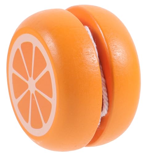 JOINPAYA Yoyo Ball Yo Yo Ball Zappeln Holz Aktivitäten Orange von JOINPAYA