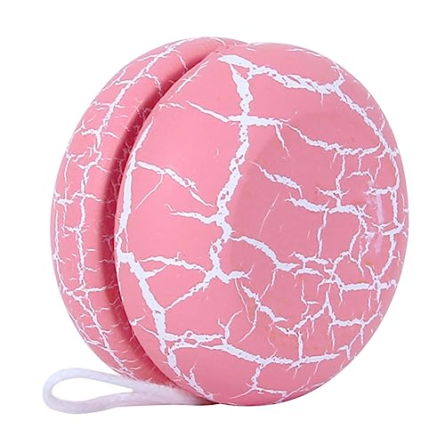 JOINPAYA Yoyo Farbige Crack Yoyo Ball Für Pink Perfekt Für Kreative Spiele Und Motorische Fähigkeiten von JOINPAYA