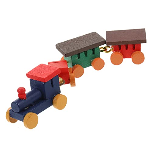 JOINPAYA Holzspielzeug Kinderspielzeug Miniatur Zug Modell Für Buntes Mini Zug Für Puppenhaus Szenen Kreatives Holzspielzeug Für Ädchen Und Jungen Ab 3 Jahren Ideal Für Motorik Und Fantasie von JOINPAYA