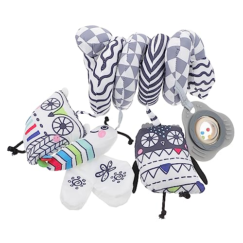 JOINPAYA bb Plüschtier lauch Kuscheltier lernspielzeug Fokussierendes kauspielzeug Toy Kinderwagen Kinderspielzeug 0-6 Monate Polyester von JOINPAYA