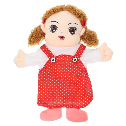 JOINPAYA interaktive Puppen interaktives Spielzeug kinderspielzeuge Funny hat funktionierende Mundpuppe kleine Mädchen Handpuppen kreative Handpuppe Kinderfigur Marionette PP Baumwolle von JOINPAYA