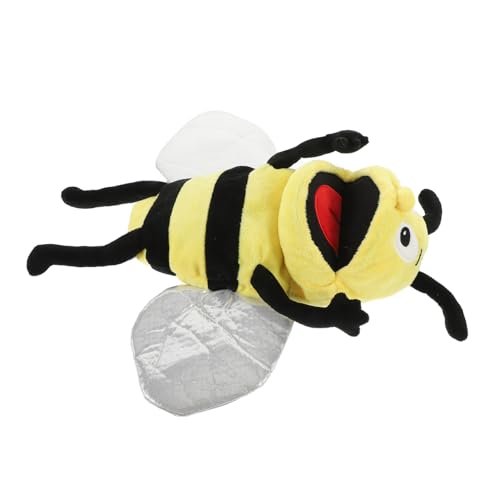 JOINPAYA üsch Cartoon Bienen Handpuppe Für Interaktive Rollenspielpuppe Aus Weichem Material Ideal Für Kreatives Spiel Und Früherziehung Kuscheliges Insekten Kuscheltier von JOINPAYA