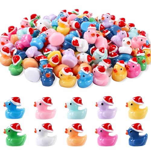 JOISHOP Weihnachts-Mini-Enten (bunt) von JOISHOP