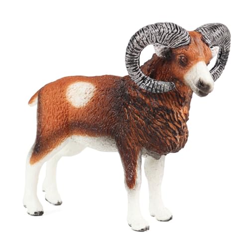 JOKFEICE Nutztierfiguren, Realistisches Mufflon als Feen-Garten-Accessoire, Lernspielzeug für Wissenschaftsprojekte, Geburtstagskuchen-Deko und Geschenk für Kinder JOKFEICE Nutztierfiguren, Realistisches Mufflon als Feen-Garten-Accessoire, Lernspielzeug für Wissenschaftsprojekte, Geburtstagskuchen-Deko und Geschenk für Kinder von JOKFEICE