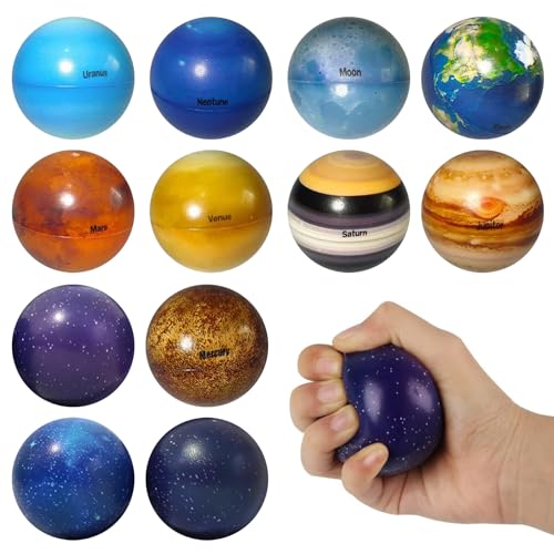 12 Stück Schaumstoffbälle, Kinderspielzeug,Schaum Sportbälle,Schaumstoff Softbälle, Stressball, Mini Softbälle, Schaumstoffbälle Stressbälle Schwammball Spielzeug für Kinder und Erwachsene von JOKILY