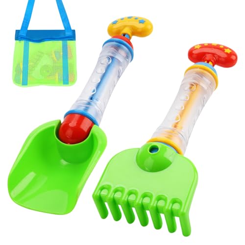 Wasserspritze für Kinder, Wasserpistolen Set, Wasserpistole, Wasserspritzer mit Netztasche Sandspielzeug, Sandschaufel für Sommer Outdoor Spiel Pool Wasserpistolen Strandspielzeug(3er-Satz) Wasserspritze für Kinder, Wasserpistolen Set, Wasserpistole, Wasserspritzer mit Netztasche Sandspielzeug, Sandschaufel für Sommer Outdoor Spiel Pool Wasserpistolen Strandspielzeug(3er-Satz) von JOKILY