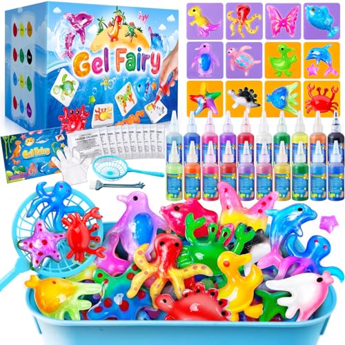 JOPSHEEN 20 Flaschen DIY Wasser Gel , Magische Wasser Kreatives Geschenk für Mädchen, Handgemachtes Wasserspielzeug für Kinder von JOPSHEEN