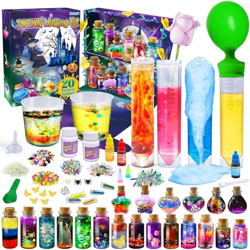 JOPSHEEN Zaubertrank Bastelset für Kinder – Kreatives Potion Making Kit, Zaubertränke Selber Machen, DIY Spielzeug für Kinder ab 8 Jahren von JOPSHEEN