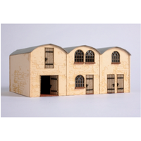 JOSWOOD 17028 H0 Tonnendachhalle, beige JOSWOOD 17028 H0 Tonnendachhalle, beige von JOSWOOD