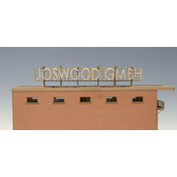 JOSWOOD 40175 H0 Fabrikschild Werbetafel von JOSWOOD