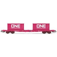 JOUEF 80609243 H0 4-achs. Containerwagen S7B, TOUAX, Ep. V von JOUEF