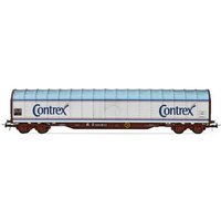 JOUEF 80617507 H0 4-achs. Schiebeplanwagen Rils "Contrex", SNCF, Ep. V von JOUEF