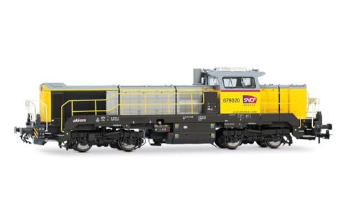 Jouef HJ2439 SNCF RESEAU DE 18 Diesellokomotive gelb-grau lackiert ep VI Diesellokomotive von JOUEF