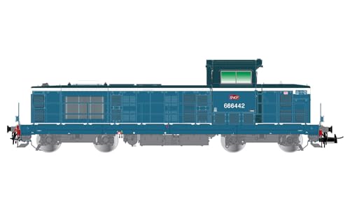 Jouef HJ2441S SNCF 4-Achs-Diesellokomotive BB 666442 komplett blau DCC Loco - Diesel von JOUEF