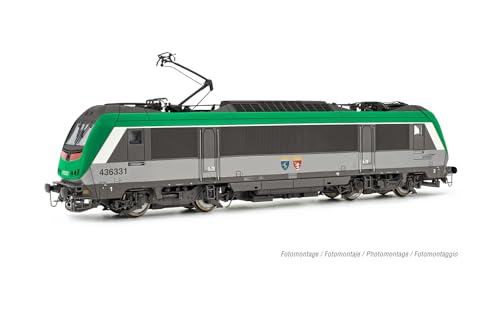 Jouef HJ2458 SNCF, BB 36031 „Bons-en-Chablais/Castione“, grüne Lackierung, Ep. V-Modell Eisenbahnlokomotive – elektrisch von JOUEF