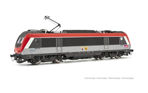 Jouef HJ2459 SNCF, BB 36008 „Blainville/Damelevières“, rote Lackierung, Ep. V-Modell Eisenbahnlokomotive – elektrisch von JOUEF