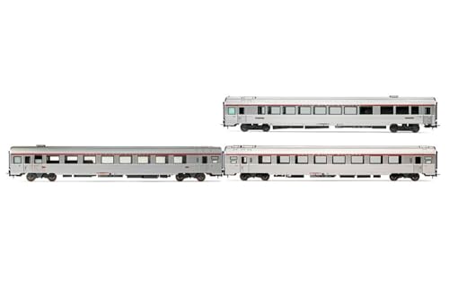 Jouef HJ4197 SNCF, 3er-Packung „EC Etoile du Nord“, Set 2/2, Vru, A3rtu und A8u, Folge. V-Personenwagen Jouef HJ4197 SNCF, 3er-Packung „EC Etoile du Nord“, Set 2/2, Vru, A3rtu und A8u, Folge. V-Personenwagen von JOUEF