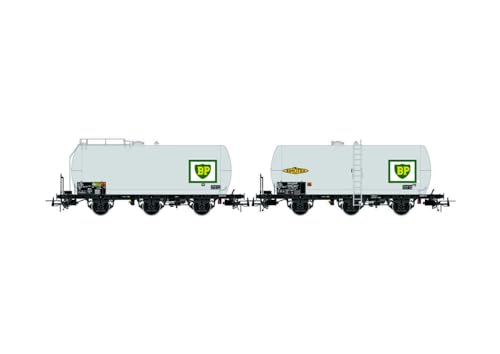Jouef HJ6247 SNCF, 2er Pack 3-achsiger Kesselwagen „BP“, Ep. IV-Modell Eisenbahnfahrzeuge – Waggons Jouef HJ6247 SNCF, 2er Pack 3-achsiger Kesselwagen „BP“, Ep. IV-Modell Eisenbahnfahrzeuge – Waggons von JOUEF