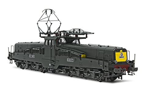 SNCF CC 14015 Elektro-Lokomotive mit 2 Lampen, DCC-Sound, Dark Green von JOUEF