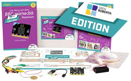 Joy-it Electronic Adventure  Die Reise mit dem micro:bit  V2 (Open Roberta) BBC micro:bit, Bastel von JOY-IT