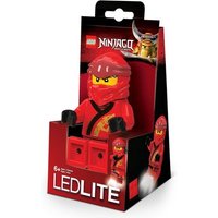 JOY TOY 52264 LEGO® Ninjago Kai - 3D Taschenlampe - drücke 3 Sekunden auf den Knopf auf der Brust der Figur und die Lampe leuchtet für 15 Minuten (auto-off) - 13 cm in Geschenkpackung 9x9x15,5 cm (Batterie: 1x AA enthalten) von JOY TOY