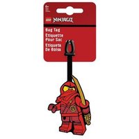 JOY TOY 53342 LEGO® Ninjago Kai new- Gepäckanhänger aus Silikon 9 cm mit Hangtag von JOY TOY