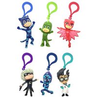 JOY TOY 707002 PJ Masks 3D PVC Schlüsselanhänger/Clip On 6 cm, sortiert von JOY TOY