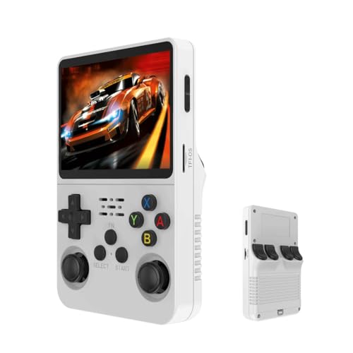 R36S Handheld-Spielekonsole, 64 G, mit 15000+ Spielen, RK3326 Linux-System, 8,9 cm IPS-Bildschirm, Retro-Arcade-Spielkonsole, Videospiel-Player, Kindergeschenke von JOYARCH