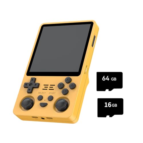 RGB20SX Handheld Spielkonsole Eingebaute 10.000 klassische Spiele, 10.2 cm IPS Bildschirm RK3566 Linux System Retro Videospielspieler mit 64G TF Karte, Geburtstag für Kinder Erwachsene von JOYARCH