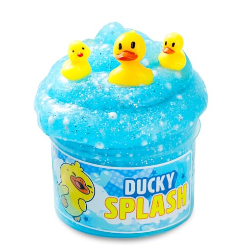 JOYIN Schaumbad-Entenschleim, Butter Schleim Partygeschenke, Nicht Klebrig, Sauber, Stressabbau, Fluffy Schleim für Mädchen und Jungen, Kindergeburtstag Mitgebsel Set von JOYIN