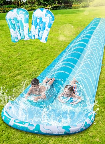 JOYIN 22.5ft x 62in Bubble Double Rasen Wasserrutsche von JOYIN