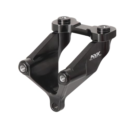 JOYSOG 1/16 Mini Buggy Metall Wing Mount für LOSI 1/16 Mini Buggy RC Auto Heckflügel Feste Halterung Ersatz Zubehör (Schwarz) von JOYSOG