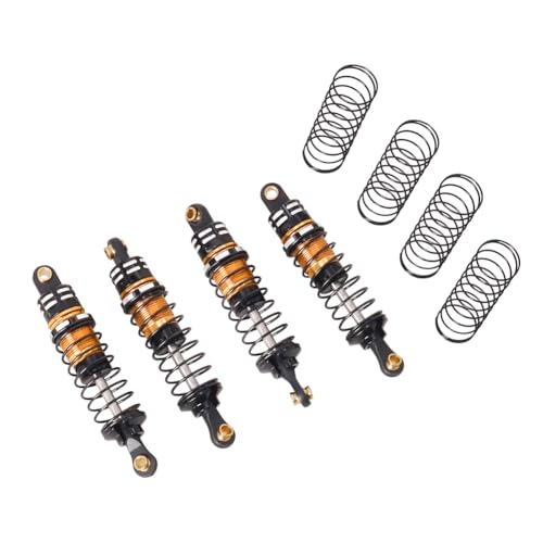 JOYSOG 1/18 RC Crawler Shocks, Aluminium Front & Rear Shocks for Traxxas TRX-4M 1/18 F150 97044-1 RC Crawler Car Upgrade Accessories von JOYSOG